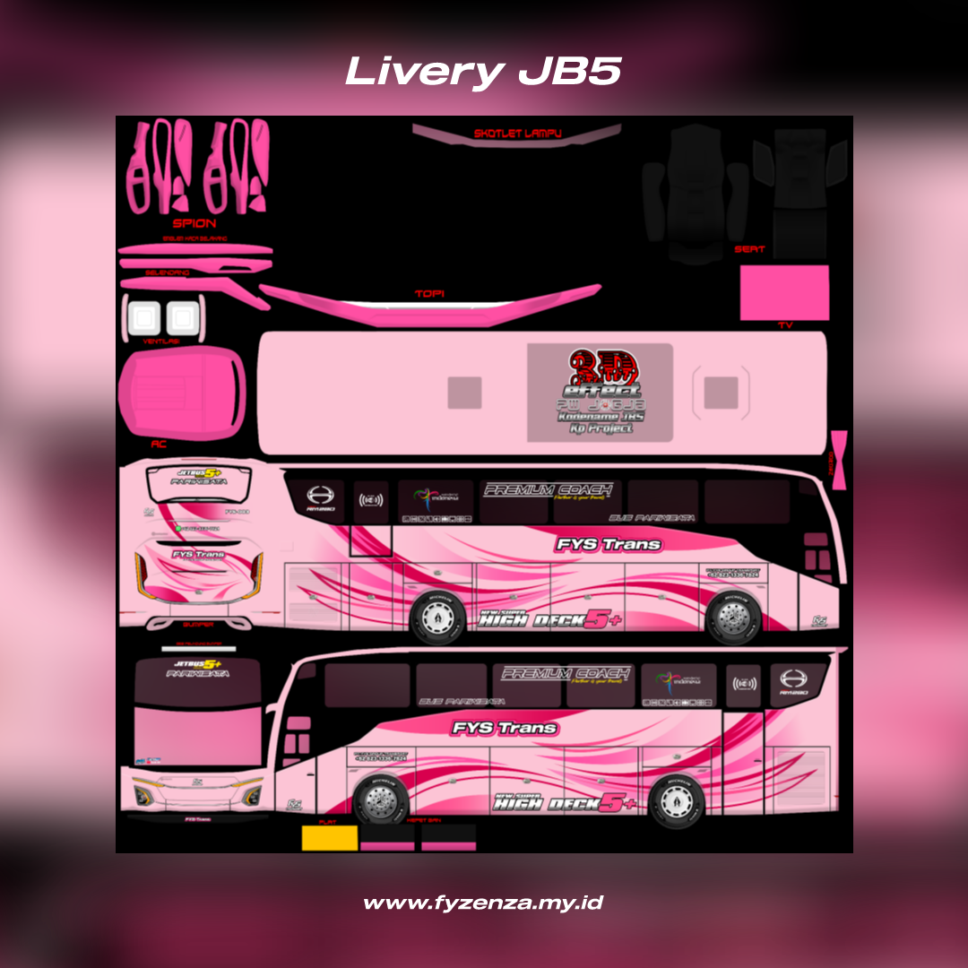 Livery Bussid JB5 SHD