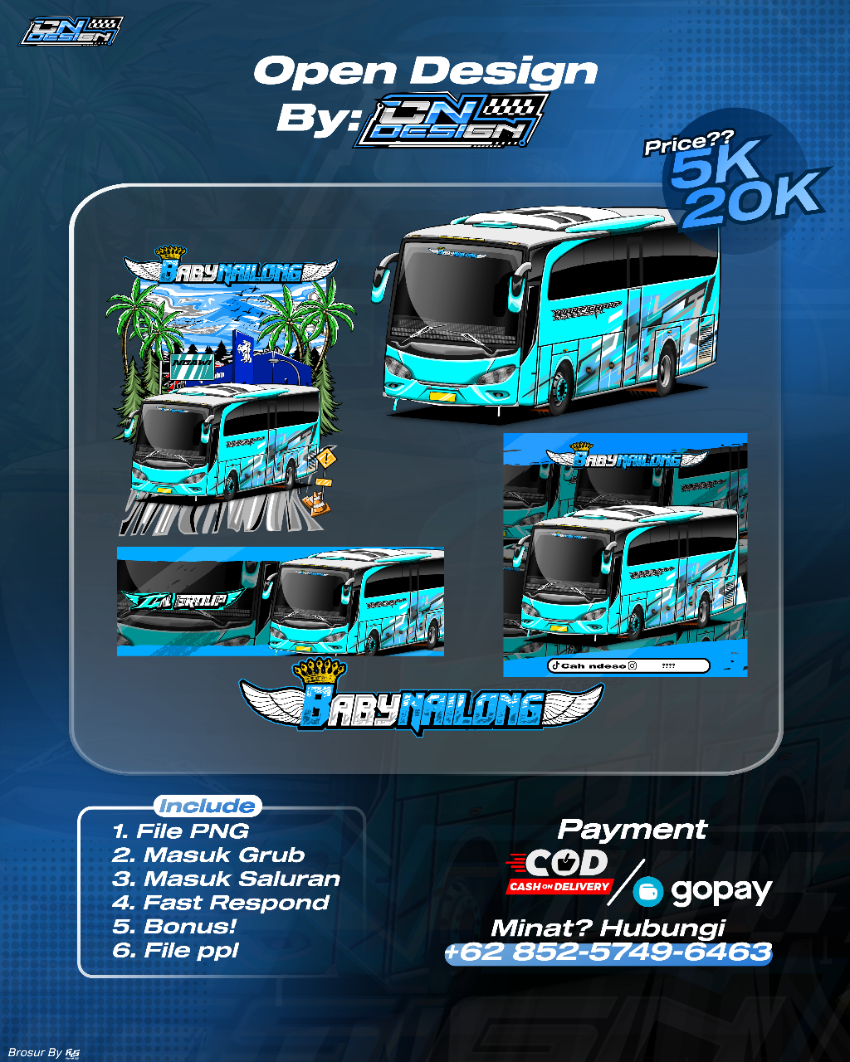 Pamflet Jasa Desain CN Design